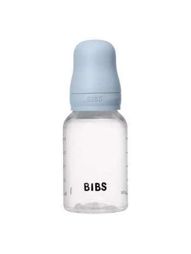 BIBS Anti-Colic Baby Bottle Silicone шише против колики Baby Blue 150 мл.