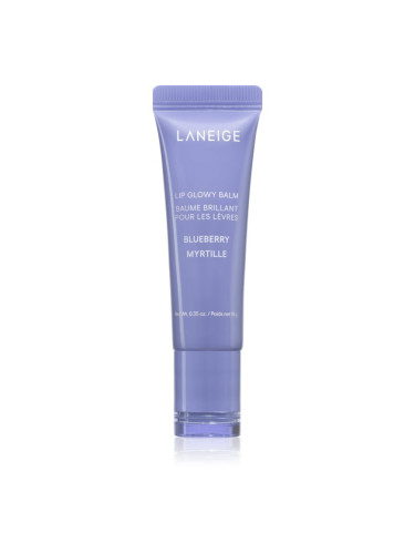 LANEIGE Lip Glowy Balm балсам за устни придаващ хидратация и блясък цвят Blueberry 10 гр.