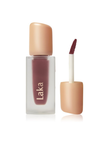 Laka Fruity Glam Tint дълготраен гланц за устни с хидратиращ ефект цвят 121 Ash Nut 4.5 гр.
