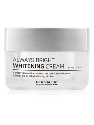 Dermaline Product Name Always Bright Whitening Cream озаряващ крем за лице 50 гр.