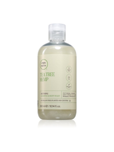 Paul Mitchell Tea Tree Hemp Restoring Shampoo & Body Wash шампоан и душ гел с хидратиращ ефект 300 мл.