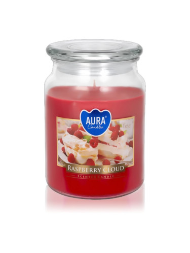 BISPOL Rospberry Cloud ароматна свещ 500 гр.