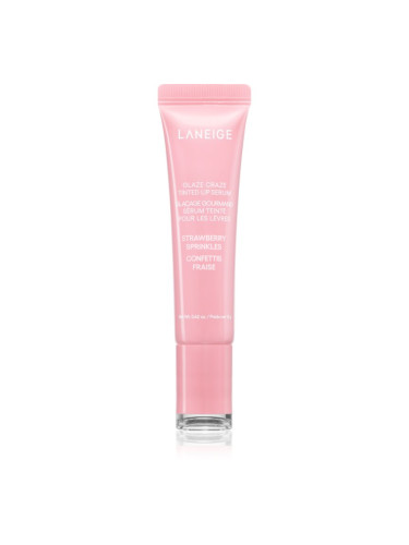 LANEIGE Glaze Craze Tinted Lip Serum тониращ балсам за устни цвят Strawberry Sprinkles 12 гр.