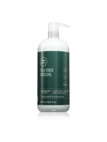 Paul Mitchell Tea Tree Special Hair And Scalp Treatment освежаващ почистващ пилинг за скалпа 500 мл.