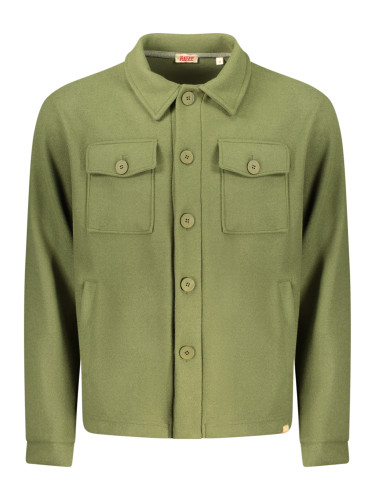 Зелено дънково яке за мъже