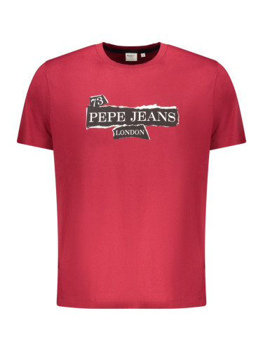 Червена тениска Pepe Jeans