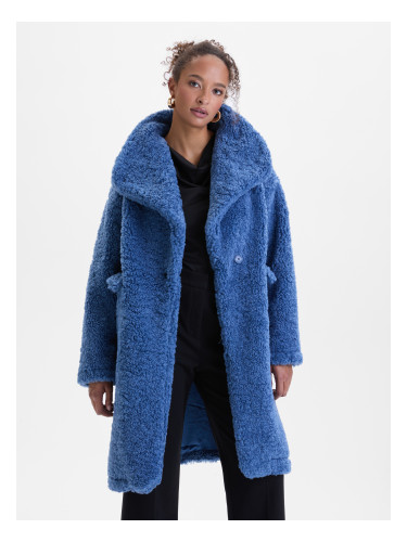 Blue Women's Faux Fur Coat ORSAY - Women's