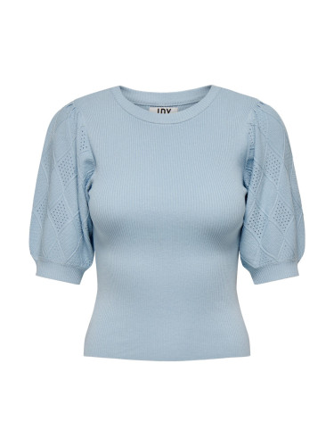 Синя тениска с къс ръкав