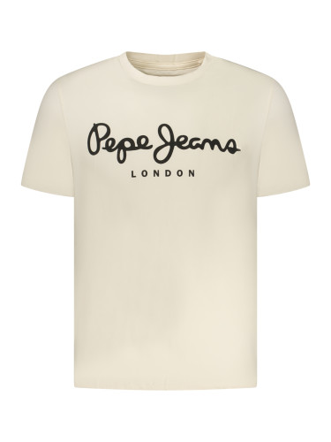 Кремава тениска Pepe Jeans