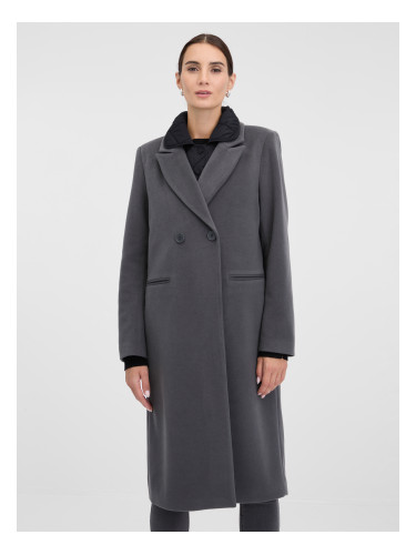 Дамско сиво палто ORSAY