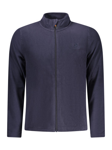 Мъжки суичър с цип от полар