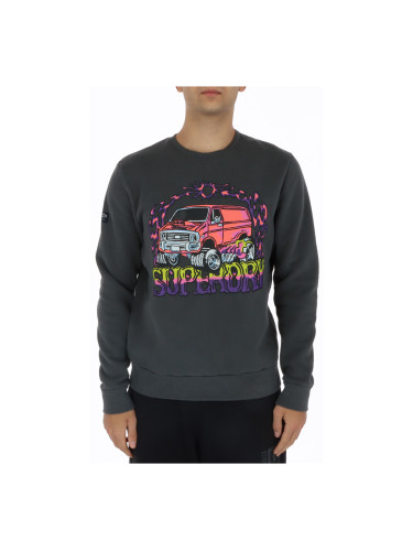 Мъжки суитшърт с щампа Superdry