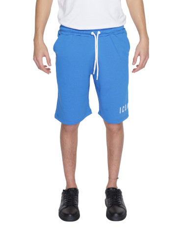 Сини мъжки спортни бермуди