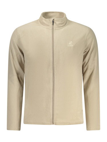 Мъжки суичър с цип от полар