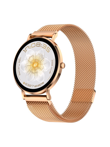 Смарт часовник Aurafit AM28, Amoled, Черен - 73127