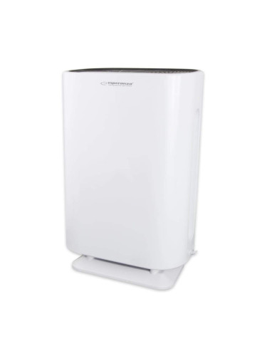 Пречиствател за въздух Esperanza EHP003, 43W, 50 м2, 190 м³/ч, 3 режима, 3 скорости, LCD, HEPA, Touch, Дистанционно, Бял