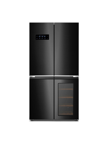 Хладилник Side-by-Side Finlux FFD605WBL , 605 l, E , Черен