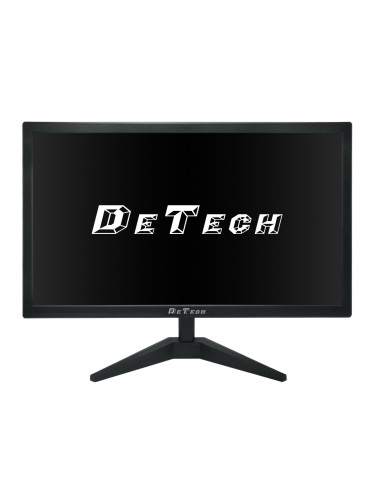 Монитор DeTech 23", 75Hz, Черен - 79007