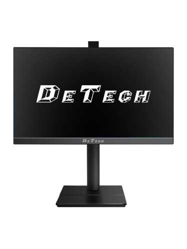 Компютър All in One DeTech, 23.8", i5 12450H, 16GB/512GB, Черен - 79003