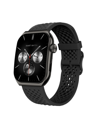 Смарт часовник Aurafit AM10B, Amoled, Черен - 73132