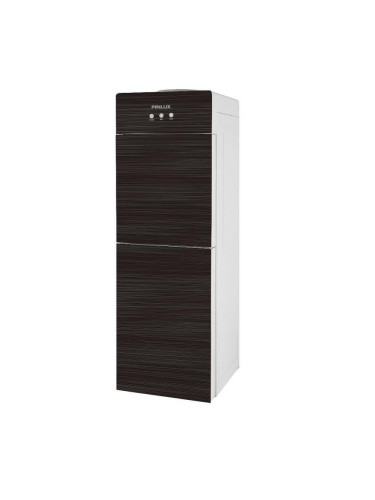 Диспенсър за вода Finlux FWD-2044DG, 655W, 10-95C, Охлаждане 0.7 л/час, Затопляне 5 л/час, 3 температурни режима, Черен/Инокс