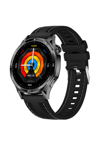 Смарт часовник Aurafit AM29, Amoled, Черен - 73126