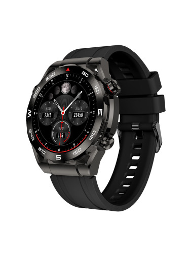 Смарт часовник Aurafit AM13, Amoled, Черен - 73130