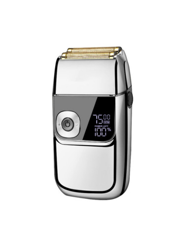 Самобръсначка Oliver Voltz OV51814C, 5W, LCD, IPX4, 1400mAh, Автономия до 2ч, 3 скорости, USB, Инокс