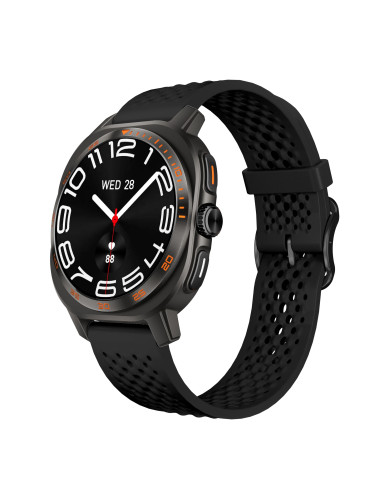 Смарт часовник Aurafit AM32, Amoled, Черен - 73125