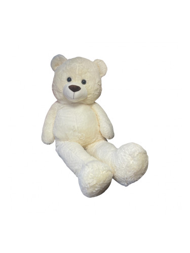 Плюшено мече с дълги крака Катя, екрю, 150 см