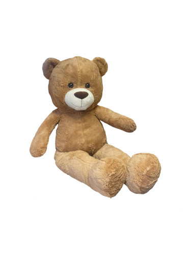 Плюшено мече с дълги крака Катя, кафяво, 150 см