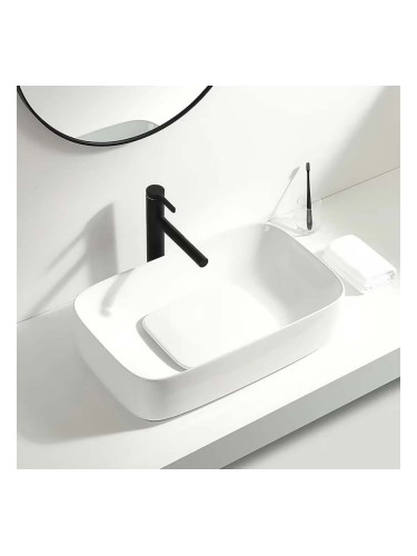 Бял порцеланов умивалник Donni 901W