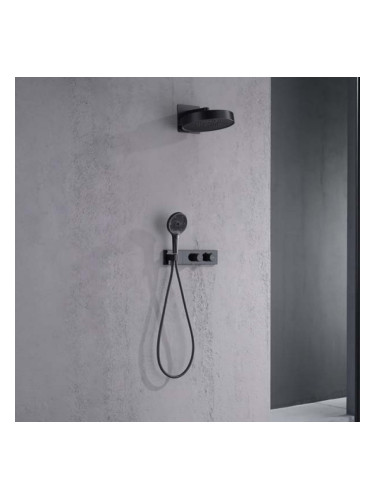 BIAGIO MATT BLACK Вграден смесител за душ