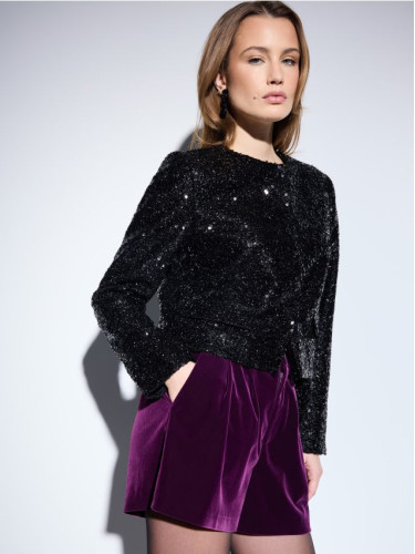 Mohito - Къси панталони - тъмно лилаво