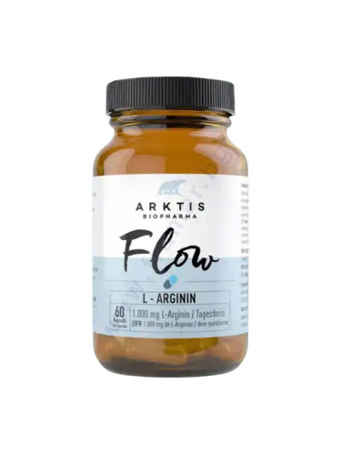 АРКТИС БИОФАРМА ФЛОУ L-АРГИНИН капсули * 60