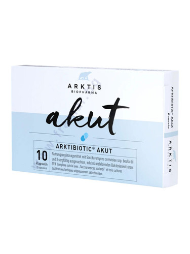 АРКТИС БИОФАРМА АРКТИБИОТИК АКУТ капсули * 10