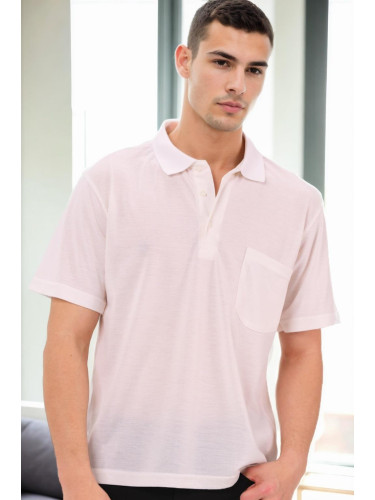 Мъжка бяла поло риза Dewberry