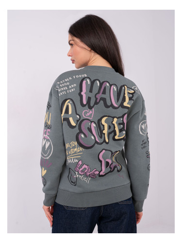 Дамски суитшърт с щампа