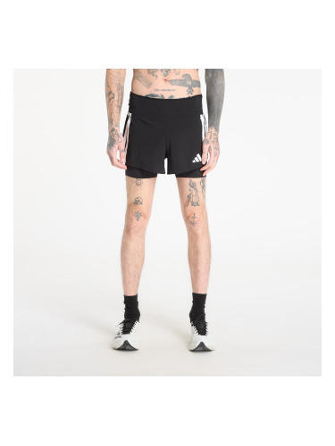 Къси панталони adidas Adizero Running 2-In-1 Gel Pocket Shorts Black S