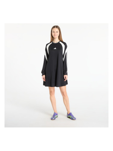 Облекло adidas W Her Dress Black/ Off White/ White L