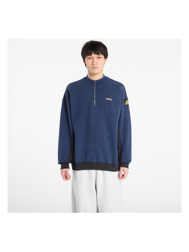 Суитшърт adidas Equipment Blocked Half-Zip Night Indigo L
