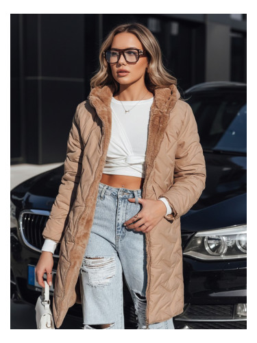 Дамско зимно яке с качулка