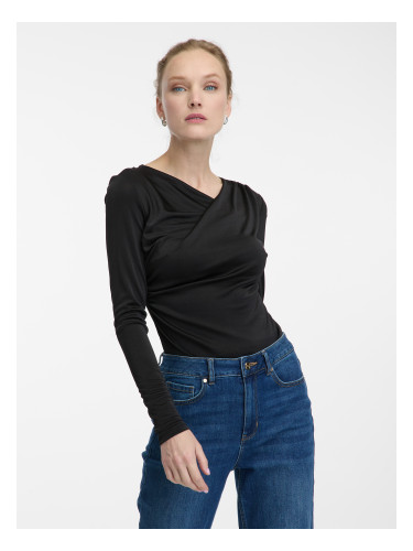 Черна дамска блуза ORSAY