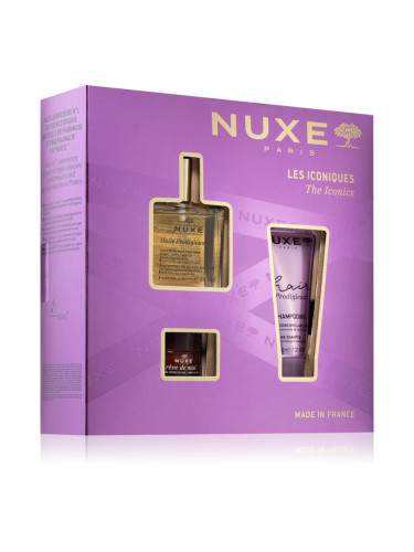 Nuxe The Iconics подаръчен комплект за лице, тяло и коса