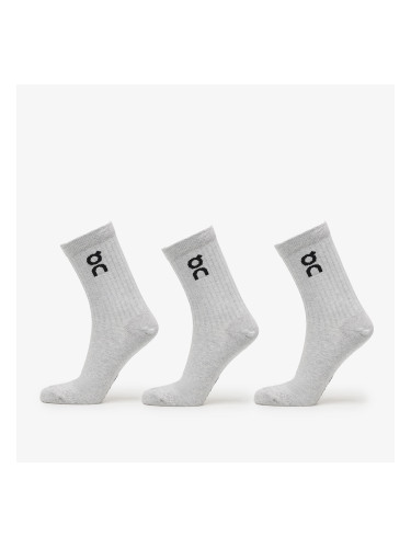 Чорапи On Logo Sock High 3-Pack Heather Gray L