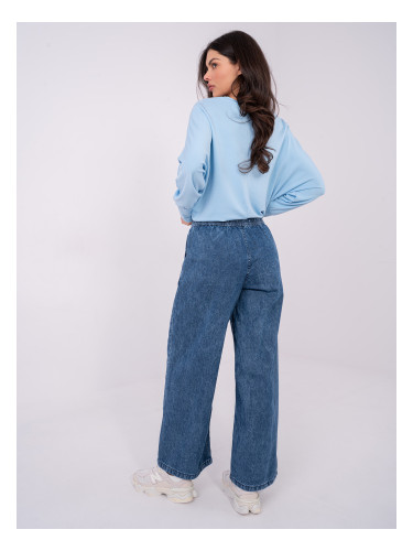 Дамски дънки с висока талия