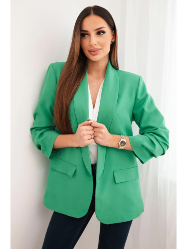 Елегантно зелено яке Kesi