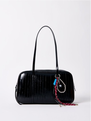 Mohito - Дамска чанта с ключодържател - черен