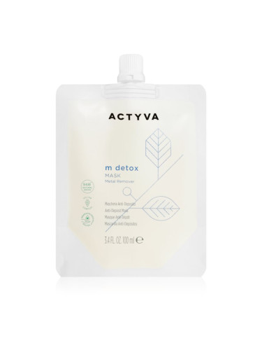 Kemon Actyva M Detox детоксикираща маска против твърда вода 100 мл.