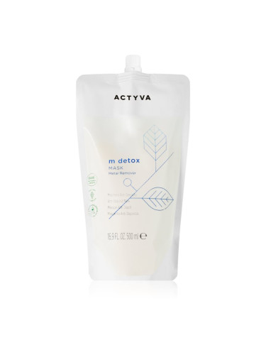 Kemon Actyva M Detox детоксикираща маска против твърда вода 500 мл.